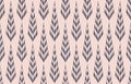 Ethnic seamless pattern. Bohemian fashion. Folklore style. Vector geometric Tribal traditional background. Royalty Free Stock Photo