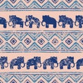 Ethnic seamless pattern.