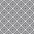 Ethnic seamless pattern. Tribal line print in african, mexican, american, indian style. Geometric boho background Royalty Free Stock Photo