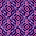 Ethnic seamless pattern. Tribal line print in african, mexican, american, indian style. Geometric boho background Royalty Free Stock Photo