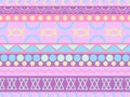 Ethnic seamless pattern. Tribal textiles, hippie fashion style for fabric, clothing and wallpaper. Vector