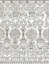 Ethnic seamless stripe pattern. Vector illustration for your cute design.