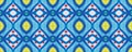 Ethnic Seamless Wallpaper. Bright Geometric Texture. African Wax Print. Multicolor Print. African Dots Batik