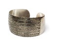 Ethnic silver bangle Royalty Free Stock Photo