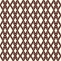 Ethnic style seamless pattern with repeated diamonds. Native americans background. Tribal motif. Eclectic wallpaper.