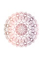 Ethnic style colorful floral mandala design arabesque Moroccan Persian pattern background line art