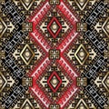 Ethnic style greek seamless pattern. Royalty Free Stock Photo