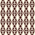Ethnic style seamless pattern with repeated diamonds. Native americans background. Tribal motif. Eclectic wallpaper