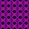 Ethnic Surface Mosaic. Purple, Pink, Lavender