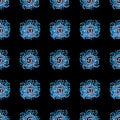 Ethnic Symbols Seamless Pattern