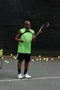 Ethnic tennis pro