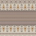 Ethnic tribal geometric pattern