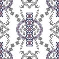 Ethnic tribal pattern in boho style