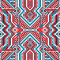 Ethnic tribal seamless pattern aztec style Royalty Free Stock Photo