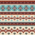 Ethnic tribal seamless pattern .