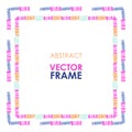 Ethnic vector frame