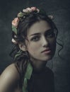 Ethno Beauty. Beautiful young woman Royalty Free Stock Photo