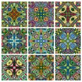 Ethno Pattern Set Royalty Free Stock Photo