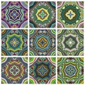 Ethno Pattern Set Royalty Free Stock Photo