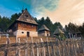 Ethno village Sirogojno Royalty Free Stock Photo