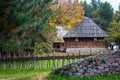 Ethno village Sirogojno in Zlatibor surroundings, Serbia. Authentic Royalty Free Stock Photo