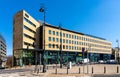 Ethos office plaza, known as Holland Park at Plac Trzech Krzyzy square in Srodmiescie downtown district of Warsaw in Poland