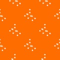 Ethyl acetate pattern vector orange