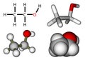 Ethyl alcohol Royalty Free Stock Photo