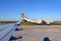 Etihad Airline Airbus A330-243 on ground of Airport. 