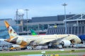 Etihad Airplane At Dublin Airport