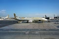 Etihad Airways Airbus A321 aircraft ready for Depart