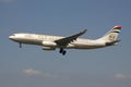 Etihad Airways Airbus A330-200 Royalty Free Stock Photo
