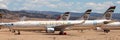 Etihad Airways Airbus A330-300 Stored at Teruel Royalty Free Stock Photo