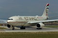 Etihad Airways Airbus A330 Royalty Free Stock Photo