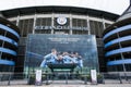 Etihad stadium of Manchester City.