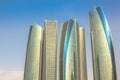 Etihad Towers Abu Dhabi Royalty Free Stock Photo