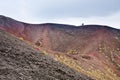 Etna crater, Sicily, Italy Royalty Free Stock Photo