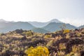 Etna summit craters of south-east panorama, Sicily