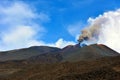 Etna volcanoes Royalty Free Stock Photo