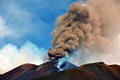 Etna volcanoes Royalty Free Stock Photo