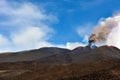 Etna volcanoes Royalty Free Stock Photo