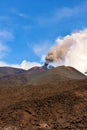 Etna volcanoes Royalty Free Stock Photo