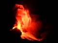 Etna vulcan paroxysm Royalty Free Stock Photo