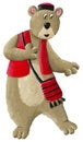 Etno bear dancing