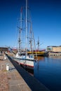 Etoile du Roy is a three-masted sixth-rate frigate in Saint Malo