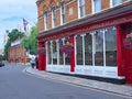 View of the main street of the village, looking towards Eton College