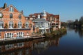 Eton and the Thames Royalty Free Stock Photo