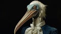 Etonian Stork: Hyperrealistic Portraits Of A Sci-fi Baroque Hybrid Creature