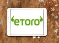 EToro brokerage company logo