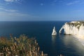 Etretat, the cliffs Royalty Free Stock Photo